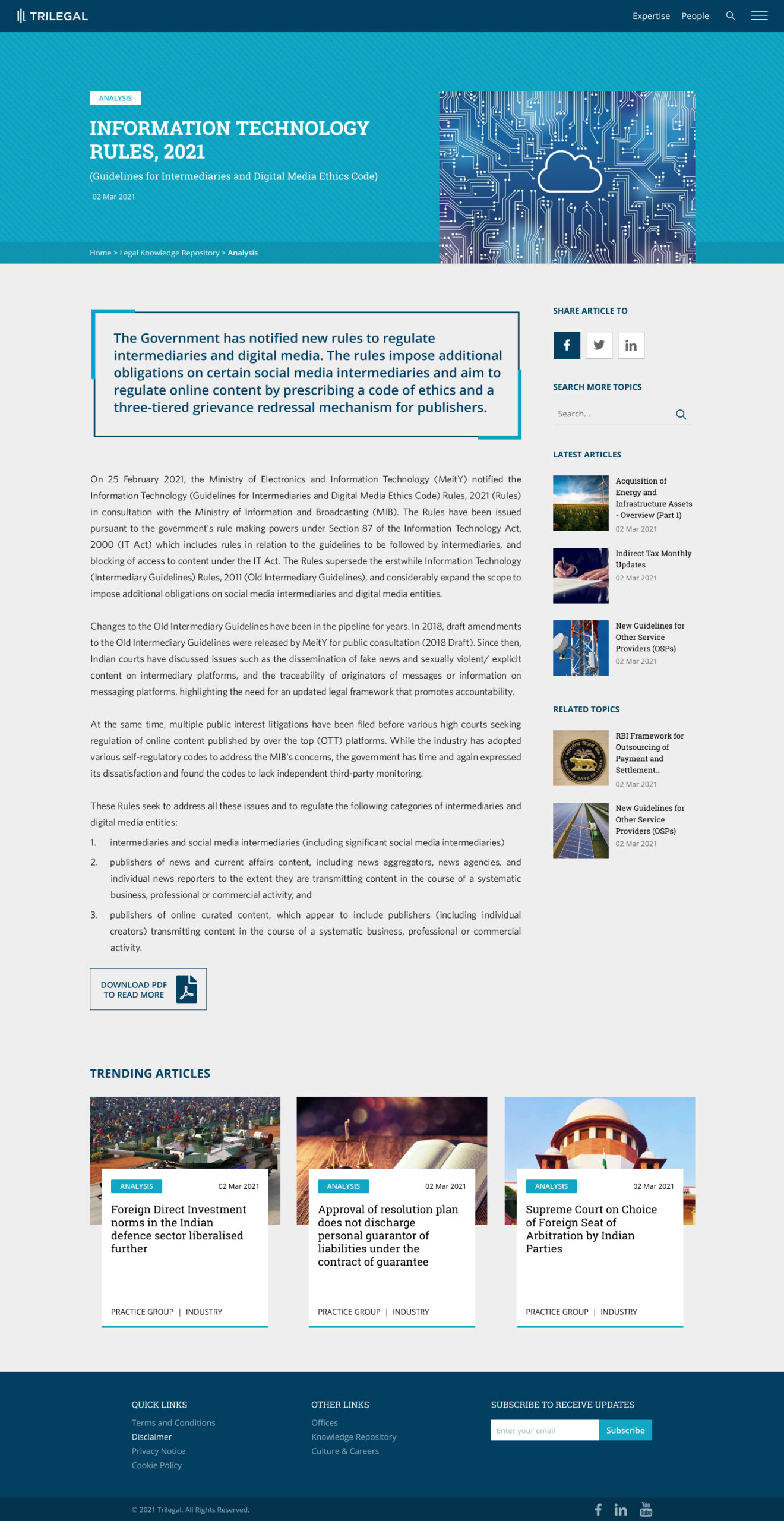KM-Article-page